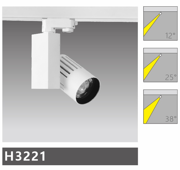 H3221led博物导轨灯具
