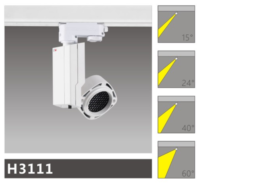 H3111led博物導軌燈具介紹