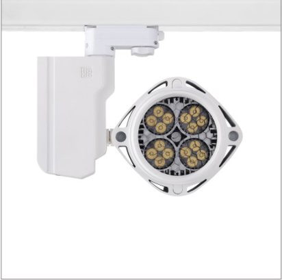 H3112led博物导轨灯具硬件旋转角度