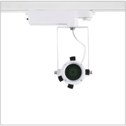 H3215led博物导轨灯具旋转角度