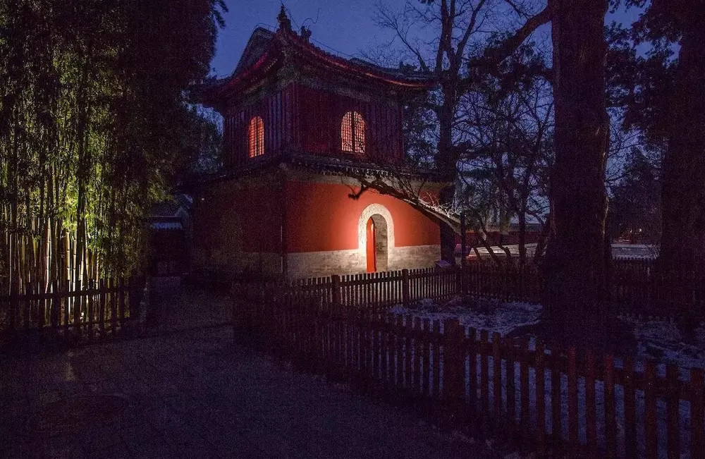 西山大覺寺照明設計案例中辰作品欣賞